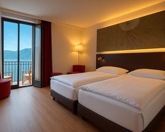 Hotel La Meridiana, Lake & Spa - Ascona - Soveværelse
