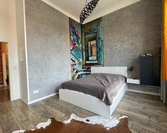 Design Apartment I - 35qm Grenze Altstadt Park - Görlitz - Sypialnia