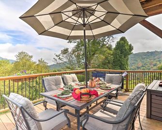 Mtn Views! Outdoorsy Hideaway in Hot Springs - Hot Springs - Balcón