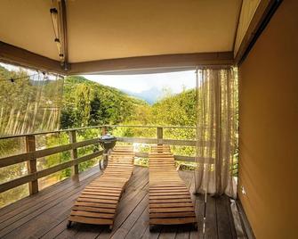 Lodge Holidays - Camping Delle Rose - Apricale - Balcony