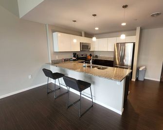 Penthouse Loft In The Flats - Cleveland - Køkken
