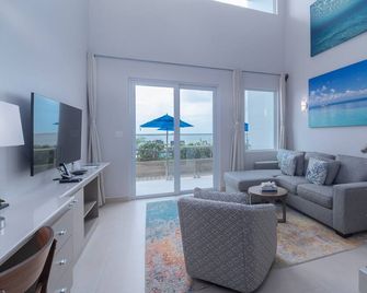 1 Bedroom condo style cabana lofted unit situated in Caribeville, San Pedro, BZE - San Pedro Town - Living room