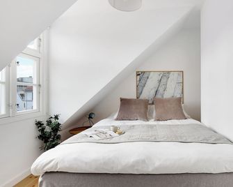 Saint - Nice 1-Bdr Apt by the Canals - Kopenhagen - Schlafzimmer