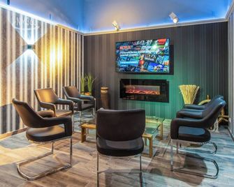 Suite Baldur - Odins Blick Wohnung 14 - Traumhafte Maisonette Wohnung, Privatstrand Und Sauna - Middelhagen - Lounge