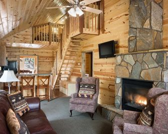 Rock Crest Lodge & Cabins - Custer - Wohnzimmer