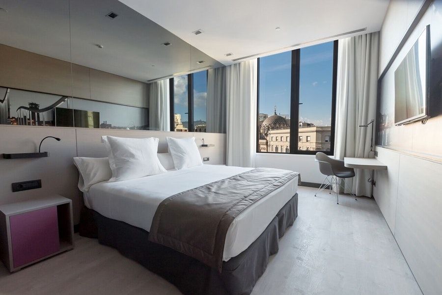 فندق نيغريسكو برينسس 4 ساب - برشلونة - غرفة نوم