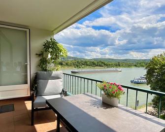Junker Holiday Apartment Rheinidylle -optional with air conditioning- - Remagen - Balkon