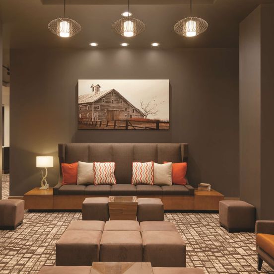 Lounge view of Embassy Suites Oklahoma City Downtown/Medical Center