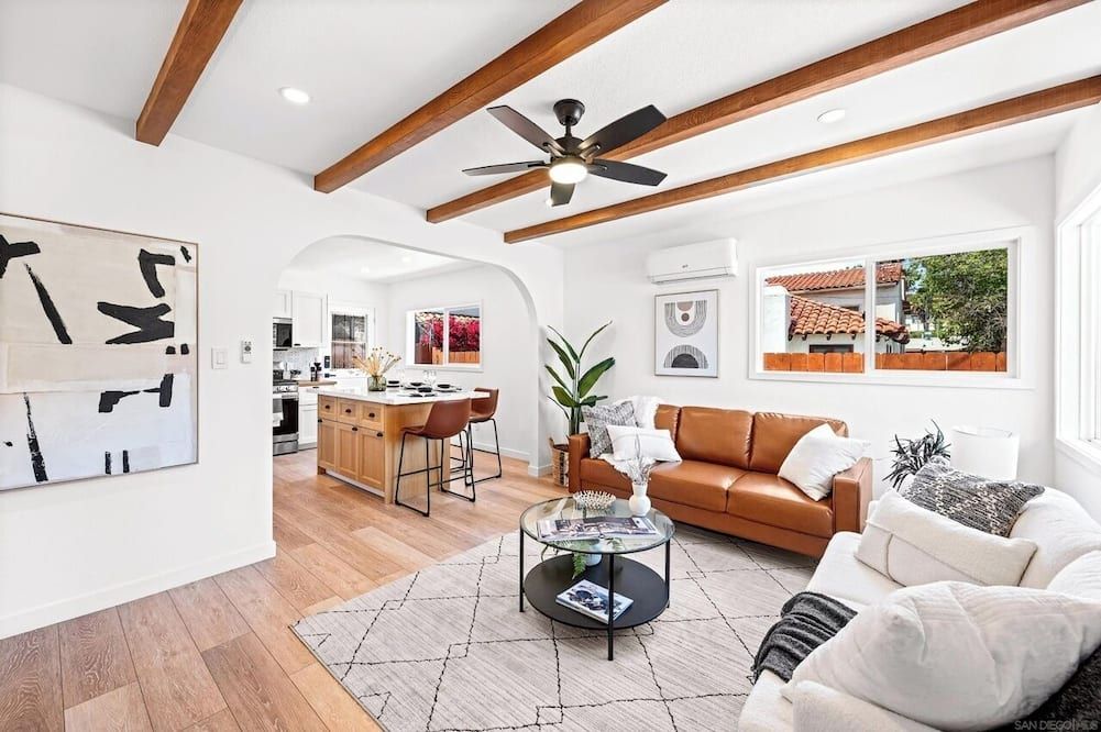 Cozy Home in heart of Old Town San Diego - סן דייגו - סלון