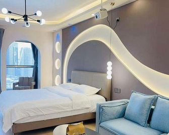 Kunming Milia Homestay (Beijing Road Tongde Kunming Plaza) - Kunming - Bedroom