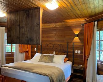 هوتل كاباناس جلامور - غرامادو - غرفة نوم