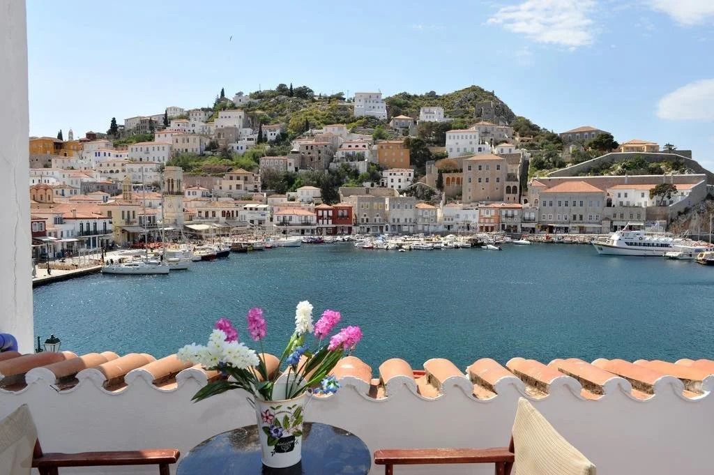 Delfini Hotel - Hydra - شرفة