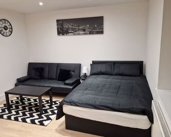 Modern, stylish and homely studio APT with separate kitchen and bathroom - Maidstone - Bedroom
