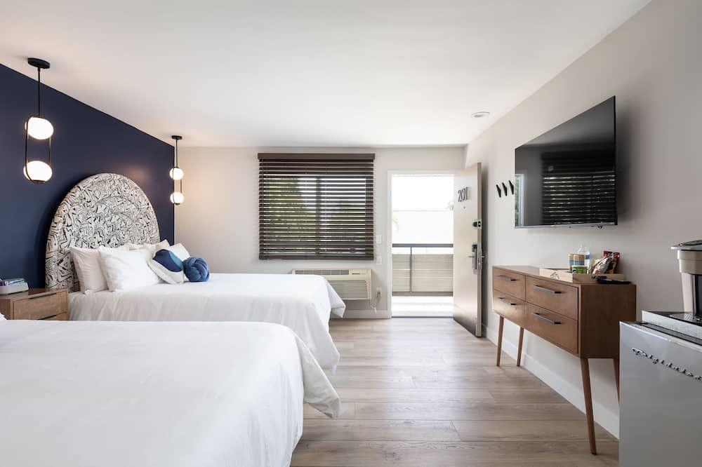 Bedroom view of California Inn