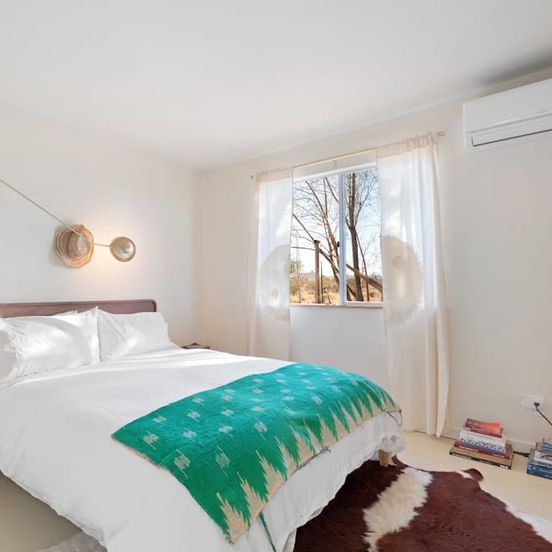 Bedroom view of Goat House - Cozy Space To Enjoy The Desert w/Hammocks, BBQ & A Sky Full of Stars!