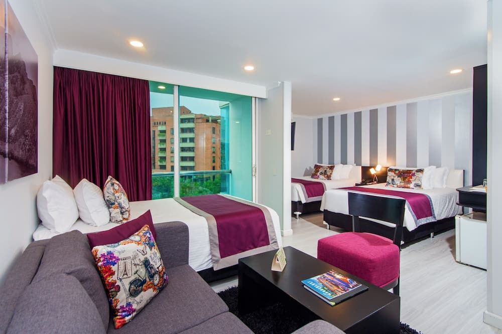 The Morgana Poblado Suites Hotel - מדיין - חדר שינה