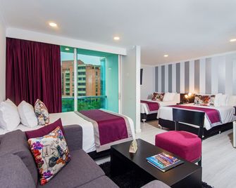 The Morgana Poblado Suites Hotel - מדיין - חדר שינה