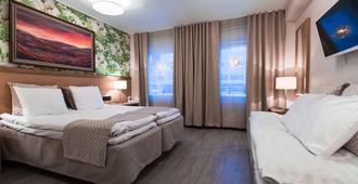 ホテル アーケナス - ロヴァニエミ - 寝室