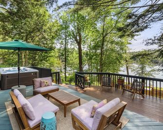 Relaxing Lakeview Cottage in Smallwood - Monticello - Балкон