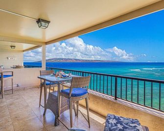 Maui Kai 805 Ocean View 1 Bedroom 1 Bath - Kahana - Balcony