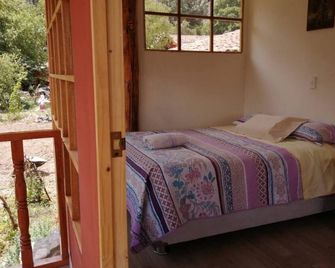 Agradable cabañita, con área de parrilla y fogata - Urubamba - Bedroom