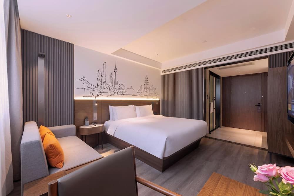 UrCove by Hyatt Xi'an Hi-Tec - שי-אן - חדר שינה