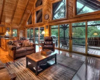 Bearway to Heaven Lake View Fire Pit Game Room - Blue Ridge - Sala de estar