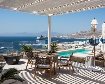 Ocean Inn - Agia Anna - Balkon