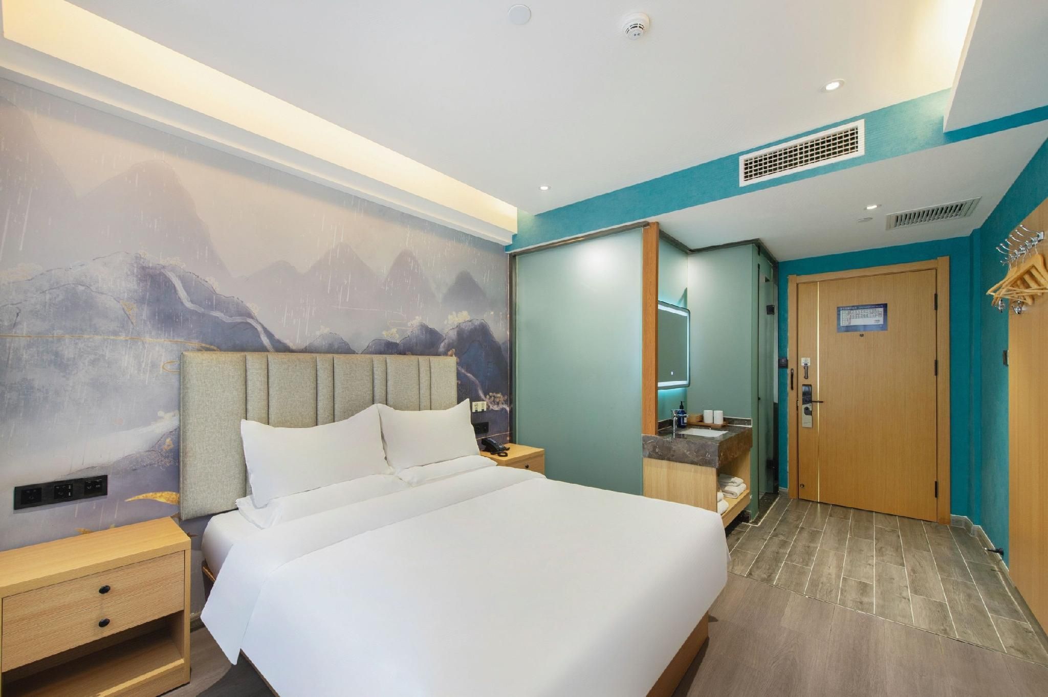 Starway Hotel (Urumqi Guangming Road Times Square) - أورومتشي - غرفة نوم