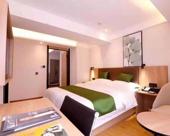 Green Tree Inn Anshan Tanggangzi Hot-Spring - Аньшань - Спальня