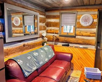 Charming 1-bedroom cabin in amazing Pilot Mountain with Lake access - Pilot Mountain - Living room