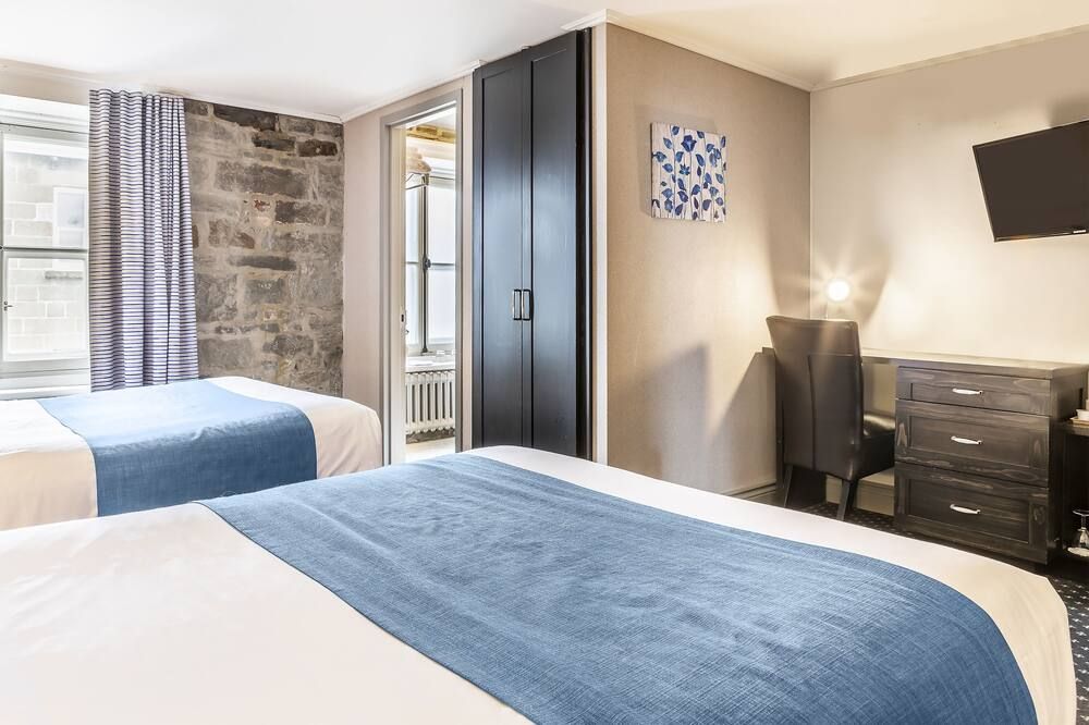 Bedroom view of Hotel Louisbourg