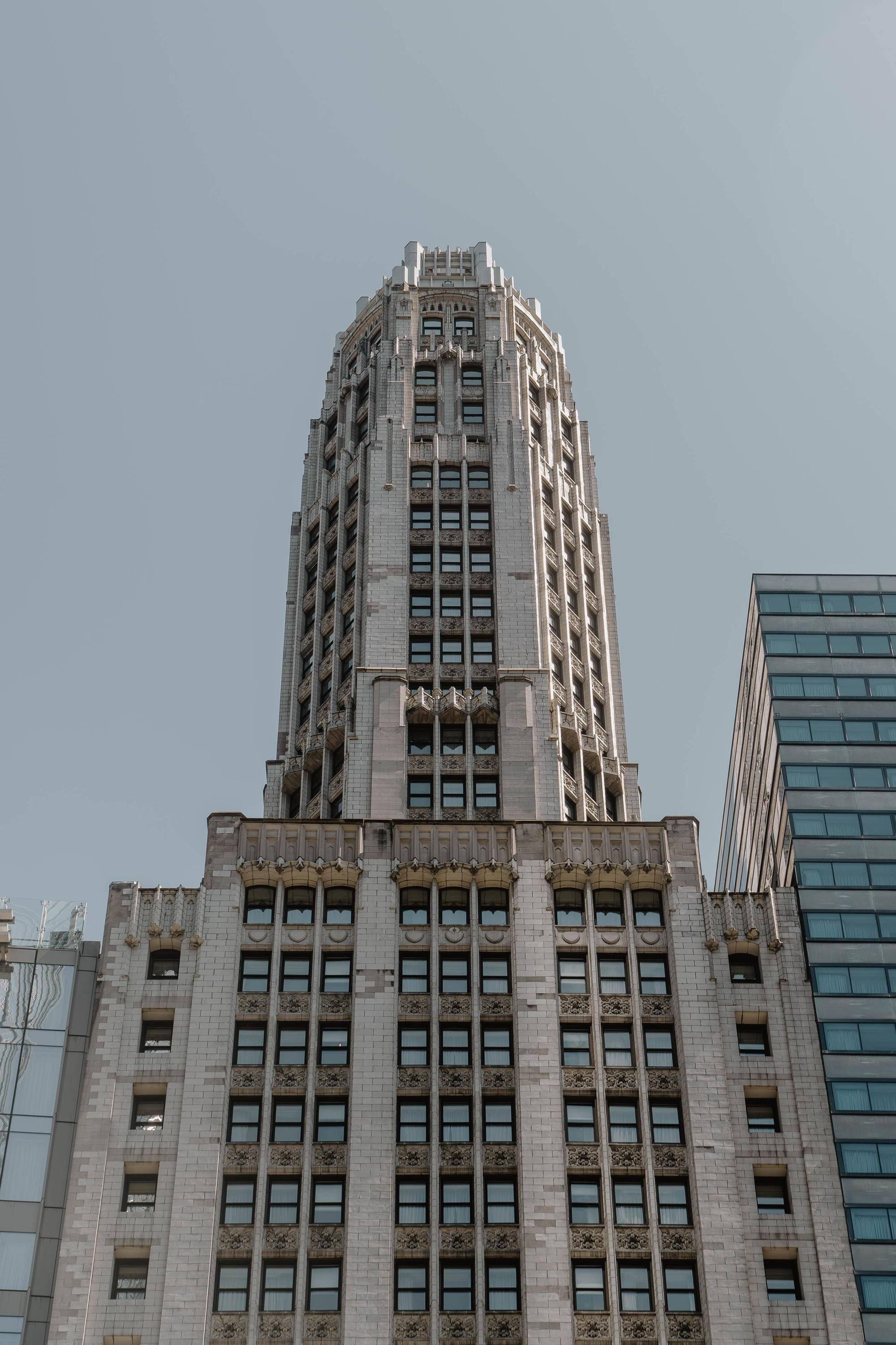 Building view of Club Quarters Hotel Wacker at Michigan