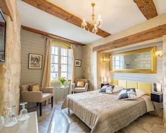 Hôtel La Suite - Villeneuve-lès-Avignon - Schlafzimmer