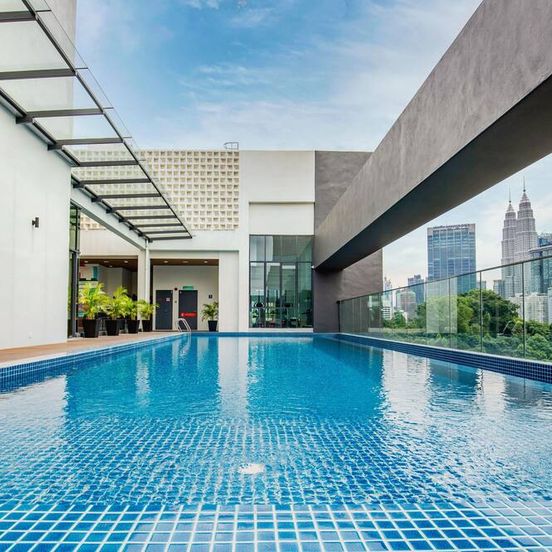Pool view of Santa Grand Signature Kuala Lumpur