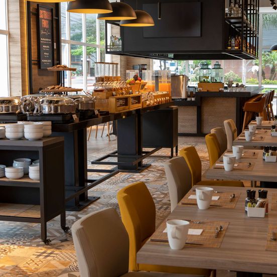 Restaurant view of Casa Andina Premium San Isidro