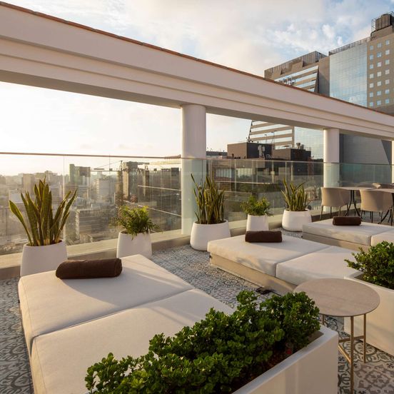 Patio view of Casa Andina Premium San Isidro