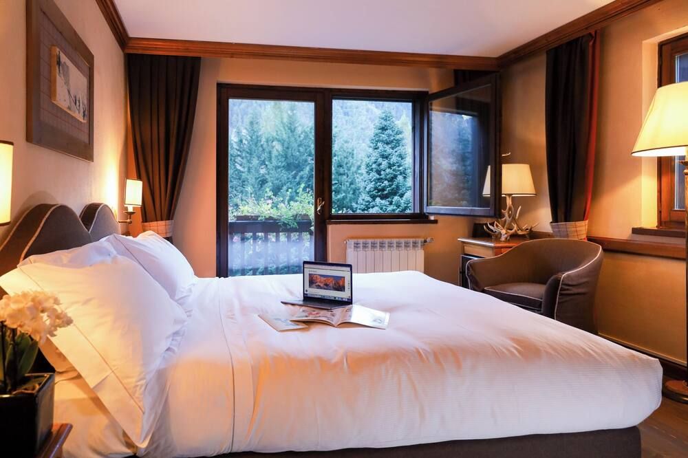 Qc Hotel Monte Bianco - Pré-Saint-Didier - Camera da letto