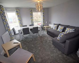 Harbour View City Centre Apartment - Belfast - Sala de estar