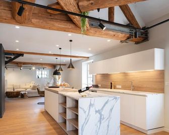 Loft moderne au charme ancien, climatisé, près de la Place Stanislas - FR-1-584-352 - Nancy - Cocina