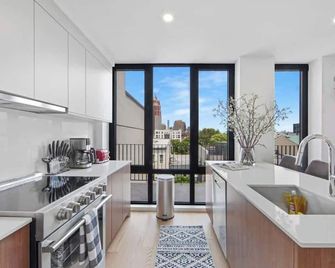 149bk-601 New Ph 2br-2bath Private Rooftop W D - بروكلين - مطبخ