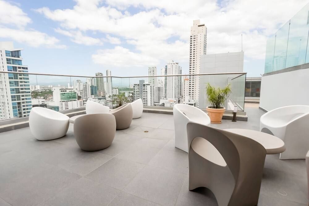 بوتيك أبارتمنتس أتلابا - بنما سيتي (بنما) - شرفة