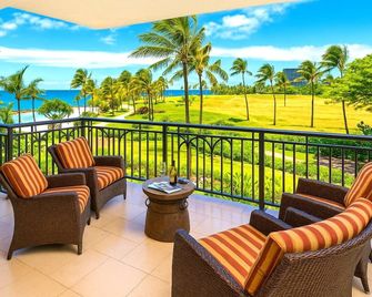 Kbm Resorts Free Car Beach Villas at Ko Olina 2-Bedroom Beachfront Villa Bvk-B-308 - Kapolei - Balcony