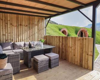 Nant Yr Esgair, Character Holiday Cottage In Dinas Mawddwy - Machynlleth - Patio