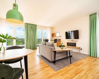 Arcotel Hafencity Dresden - Dresden - Wohnzimmer