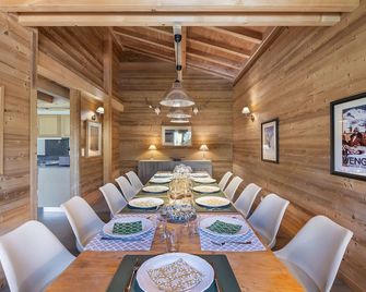 Chalet 12 pers - modern, close to the centre and the slopes - Châtel - Salle à manger