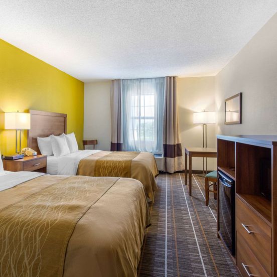 Bedroom view of Quality Inn Stephens City-Winchester South