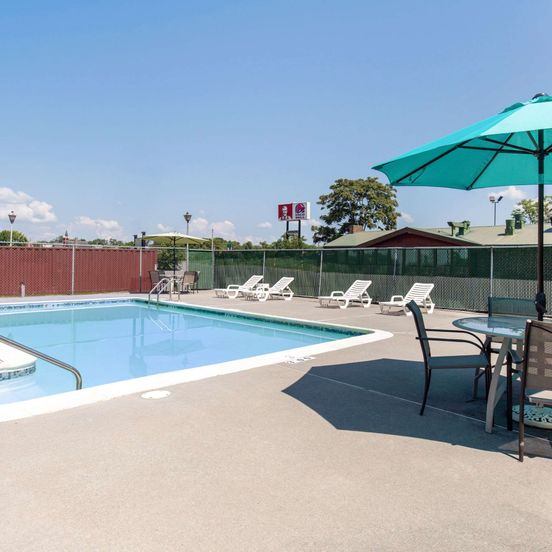 Pool view of Quality Inn Stephens City-Winchester South