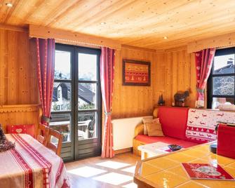 Appartement les 4 As - Megève - Sala de estar