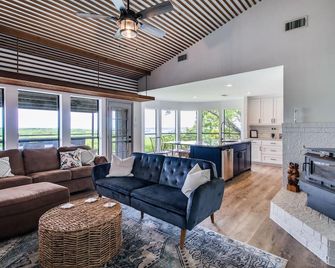 Lake views from The Byrd House - Pottsboro - Sala de estar